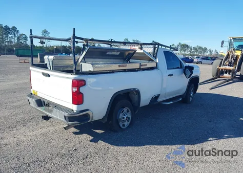 2022 Chevrolet Silverado 2500Hd 2Wd Long Bed Wt из США, поврежденный, VIN 1GC0WLE72NF248065